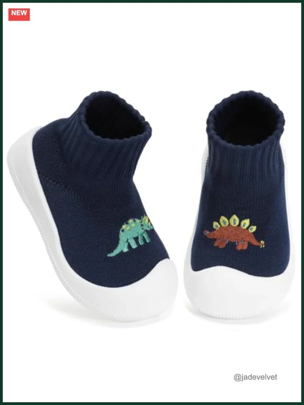 Baby Sock Shoes Toddler Walking Soft Slippers Wide Toe Box Barefoot Sole Non